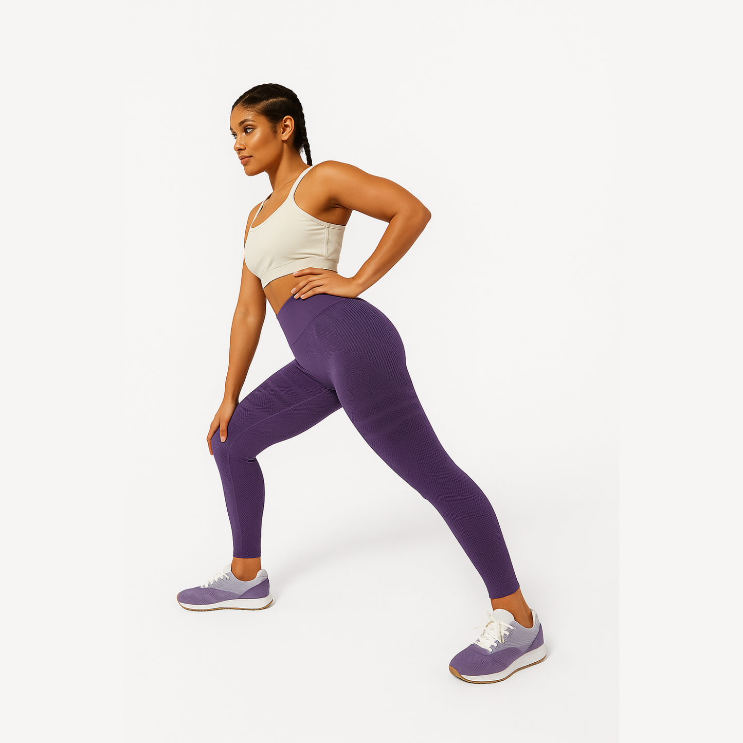 Leggings 3D - Violet