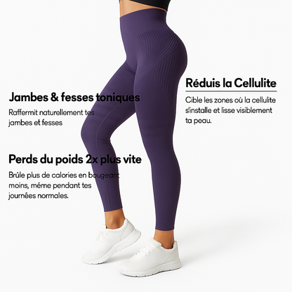 Leggings 3D - Violet